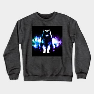 Samoyed Bjelkier Watercolor Crewneck Sweatshirt